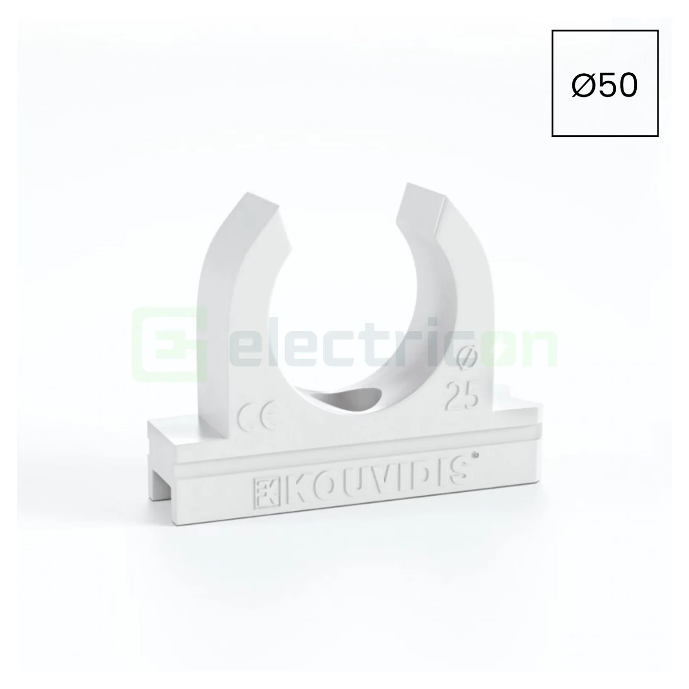 Cabluri, Canal cablu, Copex - Clema montaj tub copex Kouvidis MEDISOL AM 50mm 4144050