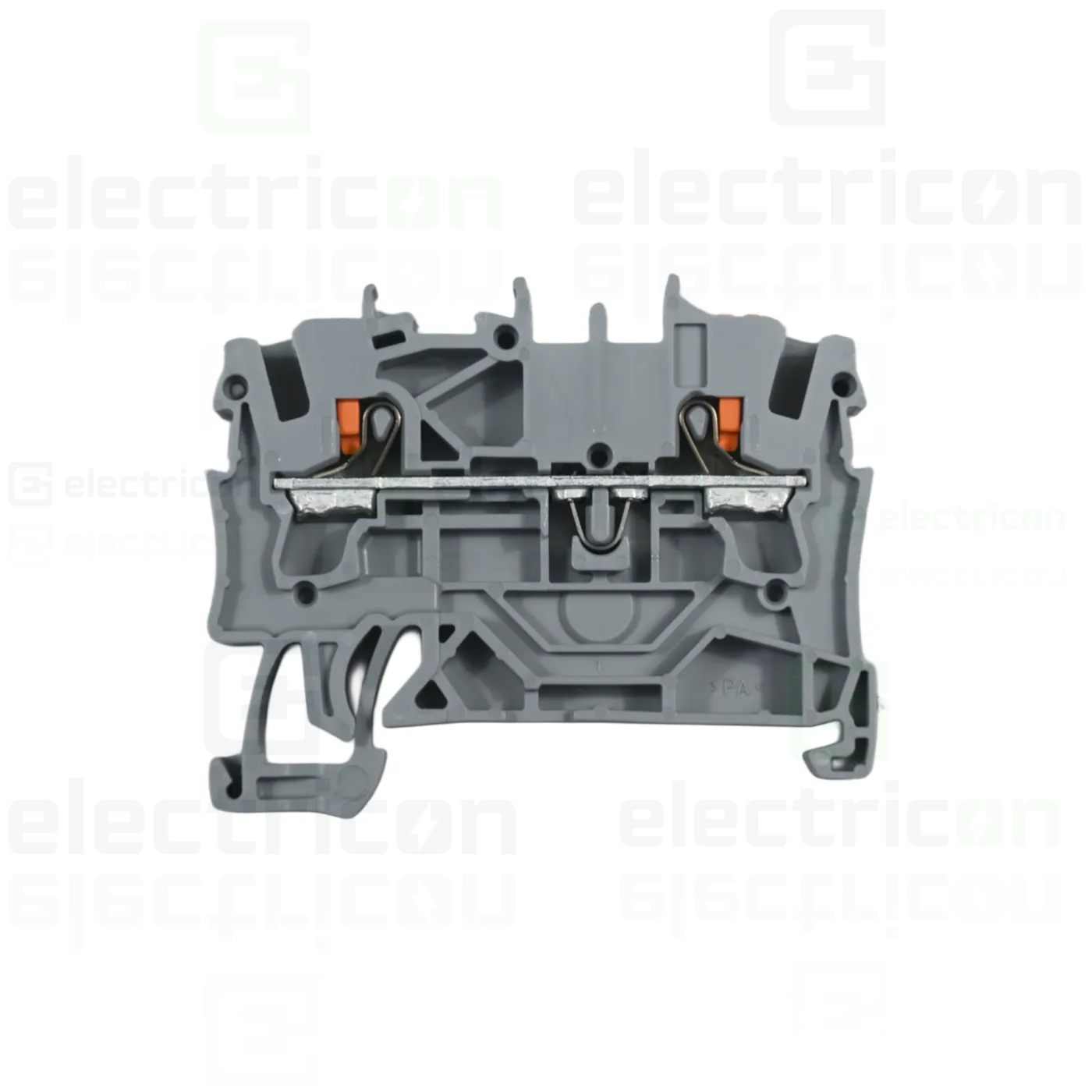 Clema șir, 2 conexiuni, 2,5 mm², gri, TopJobs Push-In, Wago, 2202-1201 [2]