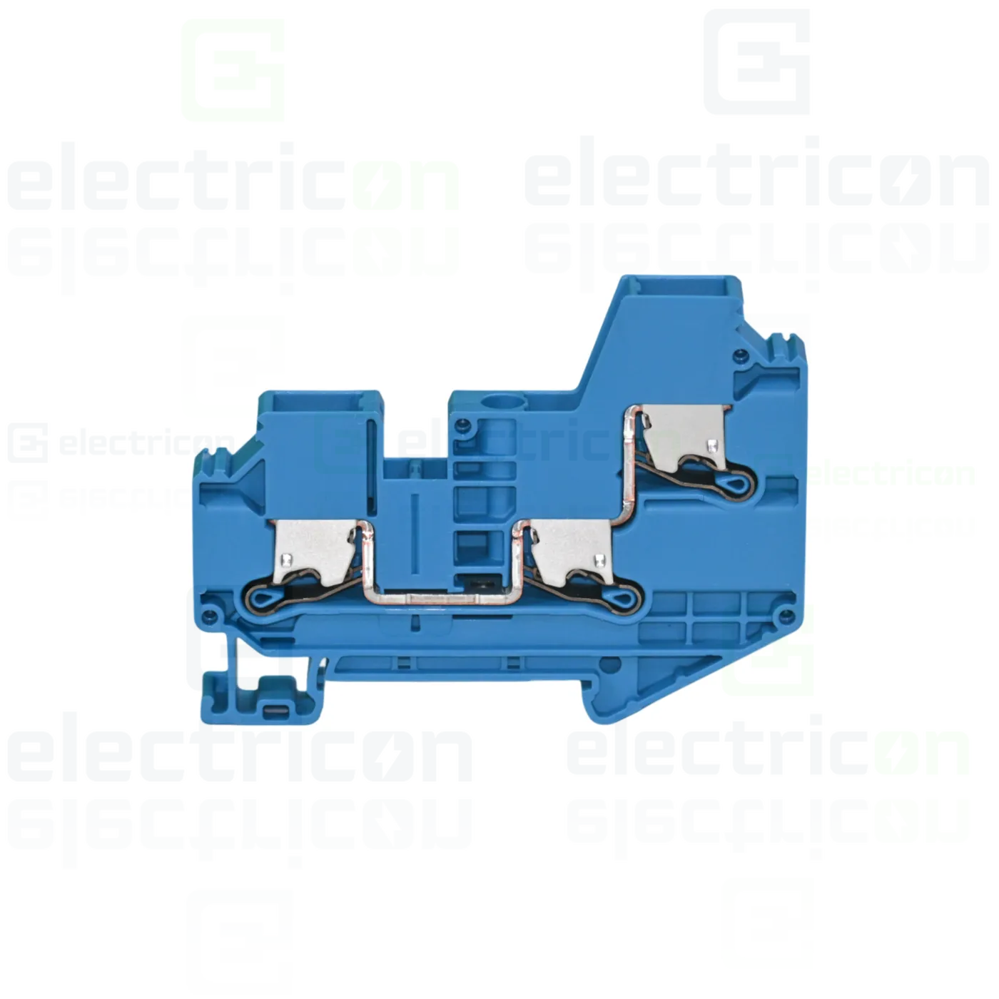 Clema șir, 3 conexiuni, 6 mm²,albastru, XTV 6-TWIN BU, Phoenix Contact, 1329506 [1]