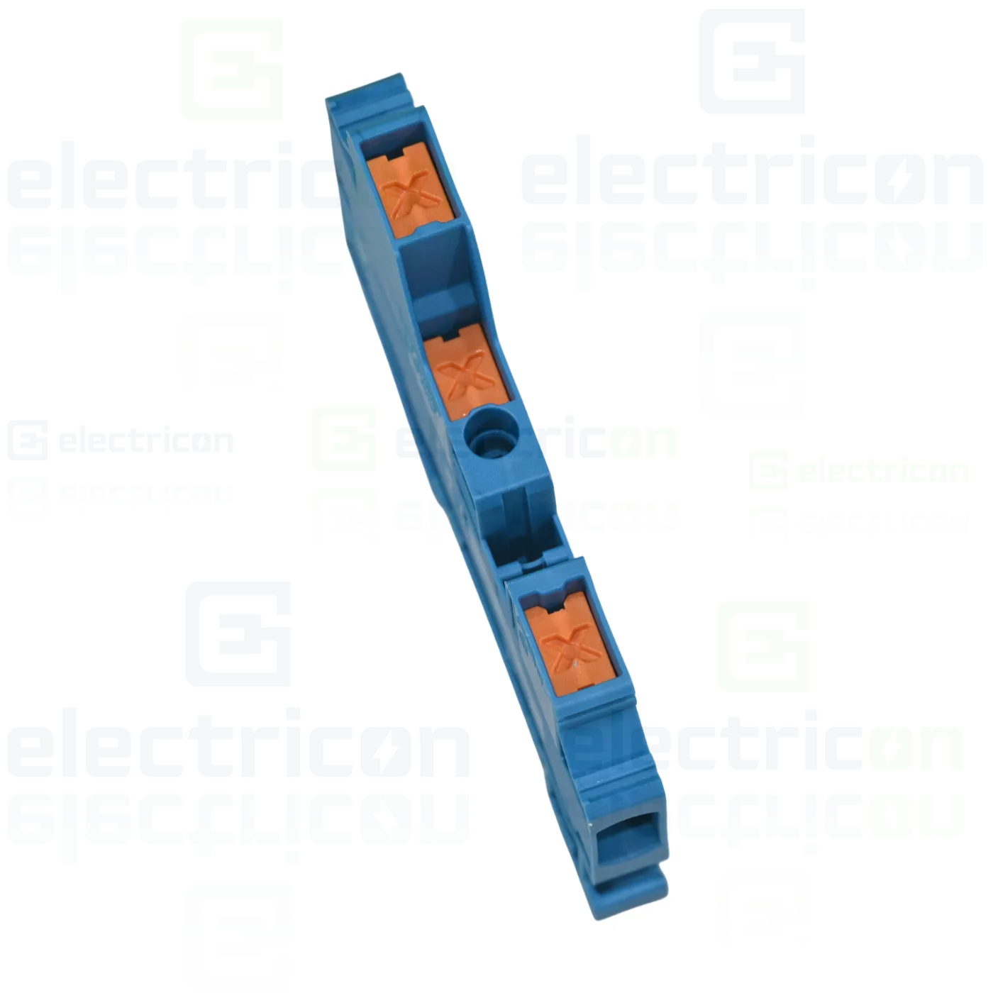 Clema șir, 3 conexiuni, 6 mm²,albastru, XTV 6-TWIN BU, Phoenix Contact, 1329506 [2]