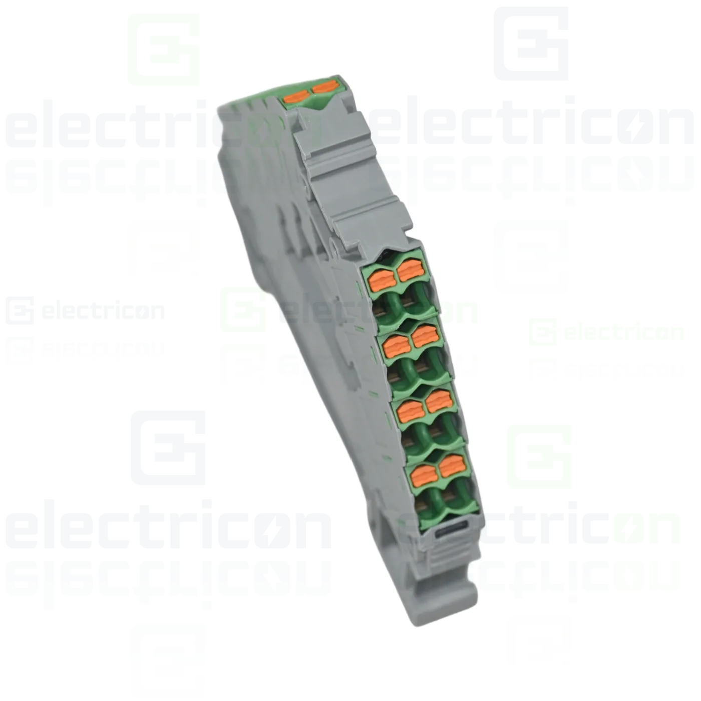 Clemă șir cu 4 etaje, 16 conexiuni, 0,14 - 2,5 mm², verde, PTRV 4/GN, Phoenix Contact, 3270122 [4]