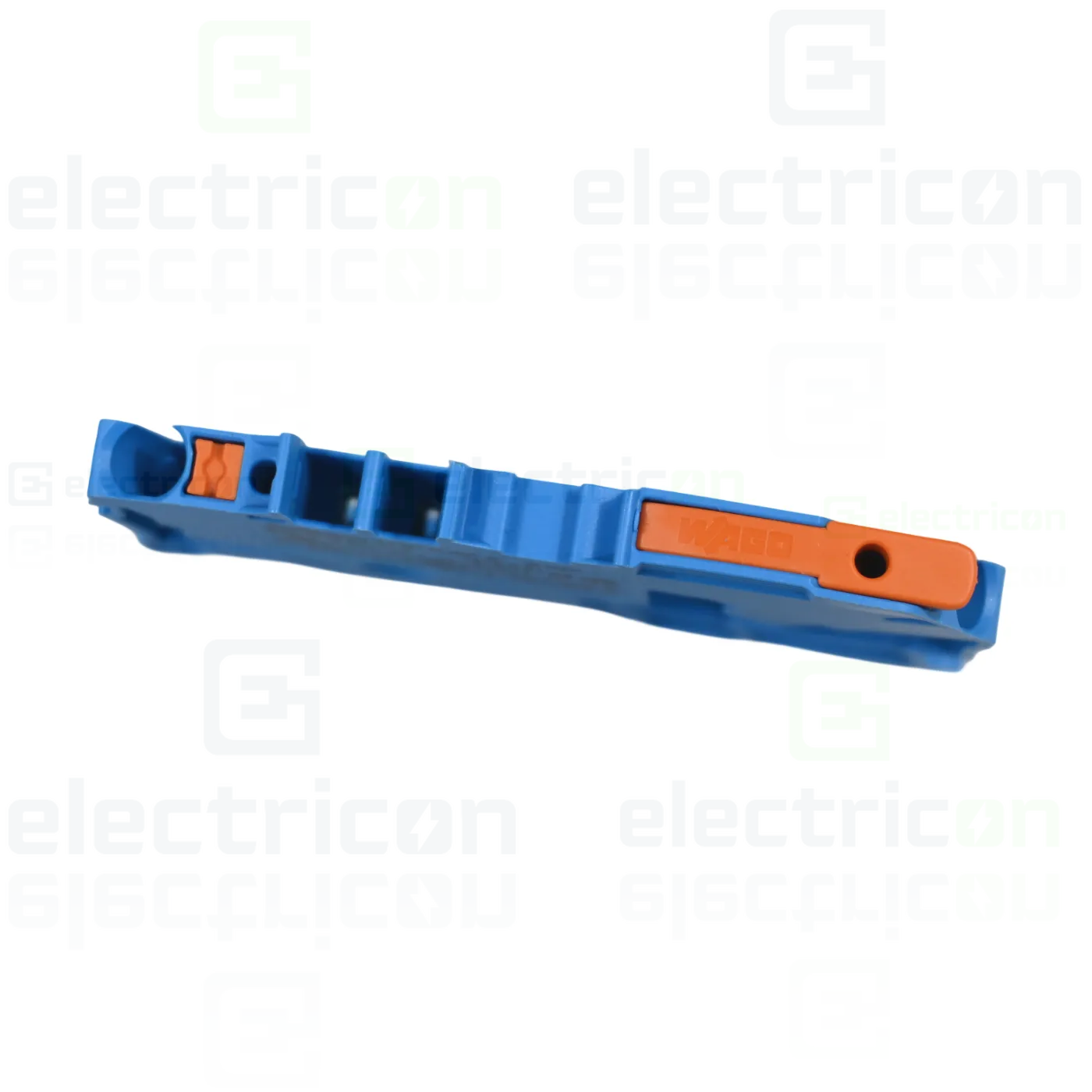 Clema șir, cu pârghie și buton, 2 conexiuni, 2,5 mm²,albastru,TopJobs Clamp, Wago, 2102-5204 [2]