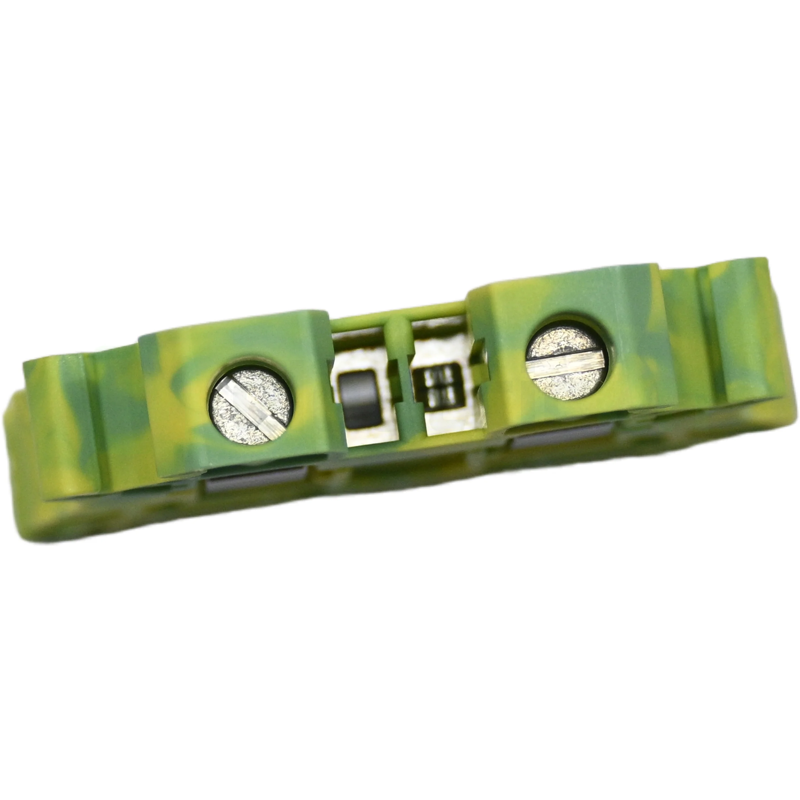 Clema șir cu șurub, 2PT, 2 conexiuni, 6 mm², verde-galben, UT 6 BU, Phoenix Contact, 3044157 [2]