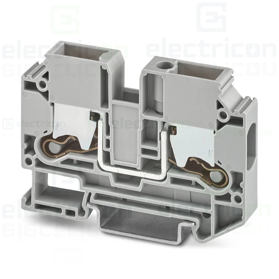 Cleme și conectori electrici - Clema șir, de trecere,2 conexiuni, 10 mm²,gri, XTV 10, Phoenix Contact, 1329547