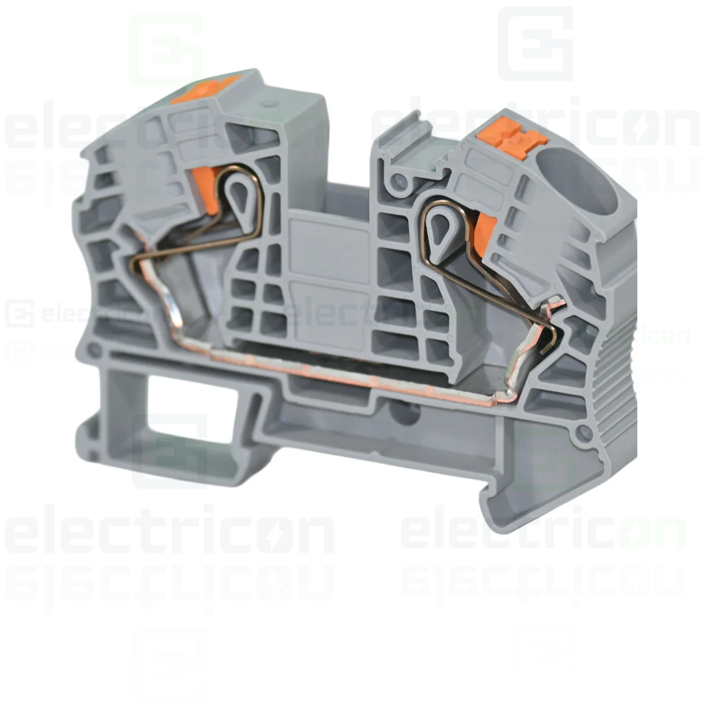 Clema șir, de trecere, 2 conexiuni, 16 mm²,gri, PT 16 N, Phoenix Contact, 3212138 [1]