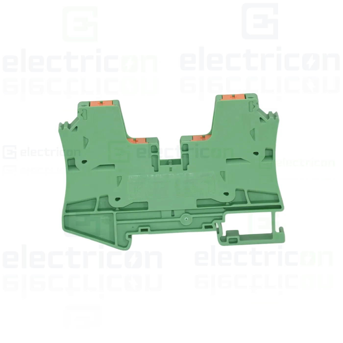 Cleme și conectori electrici - Clemă șir de trecere, 2 conexiuni, 6 mm², verde, PTV 6 GREEN, Phoenix Contact, 1291930