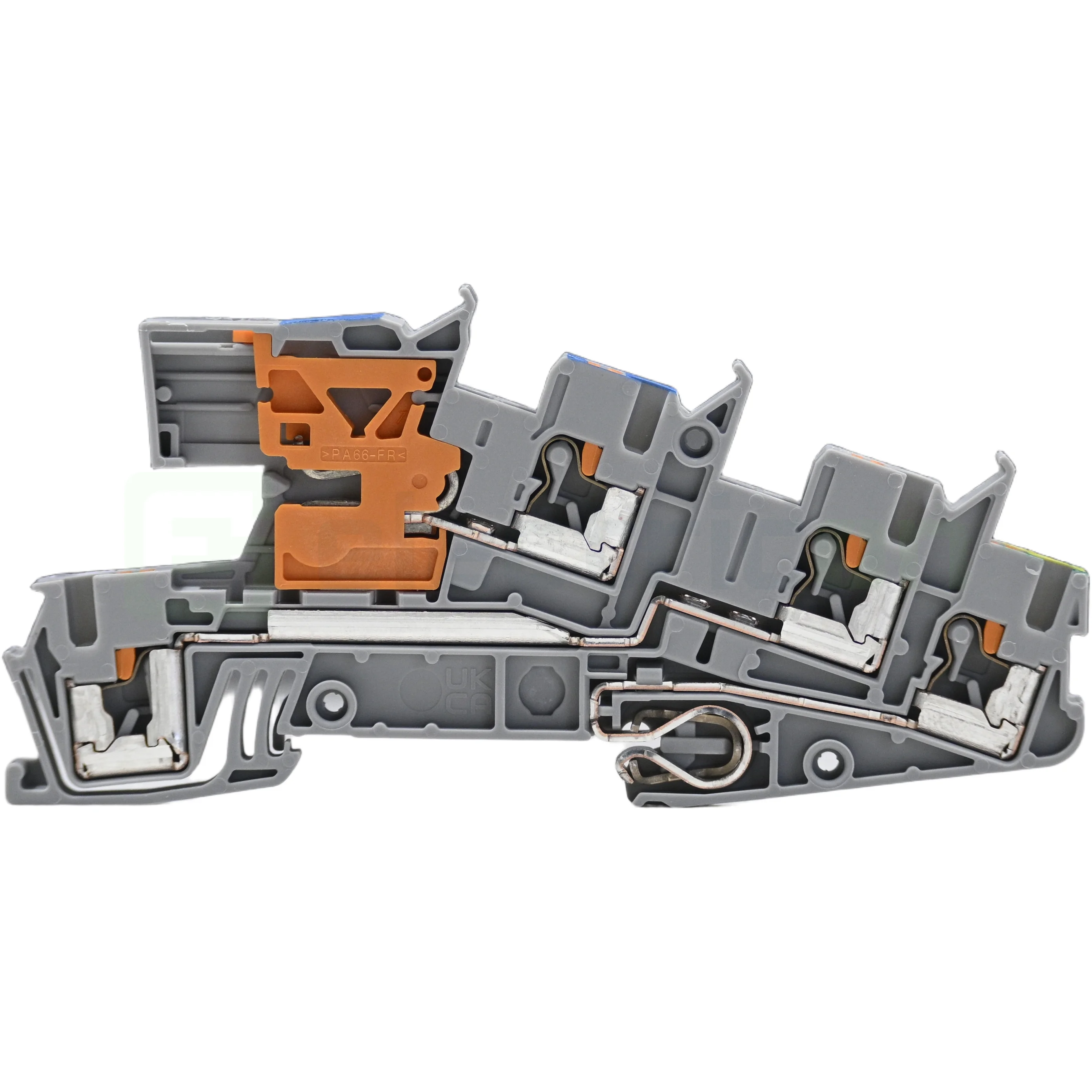 Clemă șir PTI 2.5-PE/L/N gri Phoenix Contact 5 conexiuni 4mm² distribuție [1]