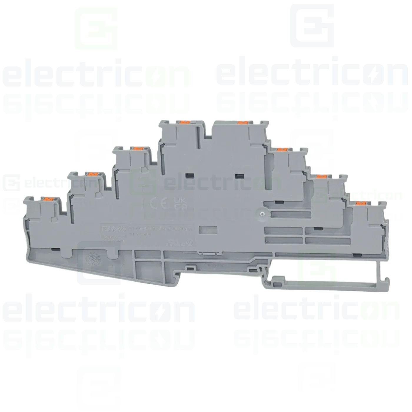 Cleme sir - Clema șir, de trecere cu 4 etaje,8 conexiuni, 0,14-4 mm²,gri, PT 2,5-4L, Phoenix Contact, 1334599