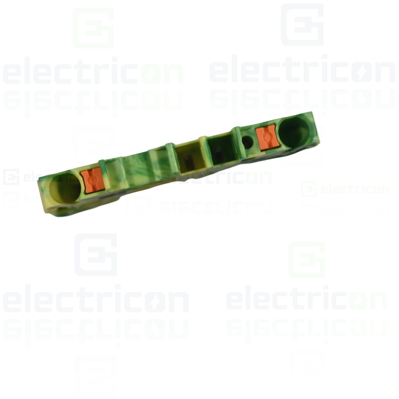 Clema șir, de trecere, împământare,2 conexiuni, 2,5 mm²,verde-galben, TopJobs Push-In, Wago, 2202-1207 [2]