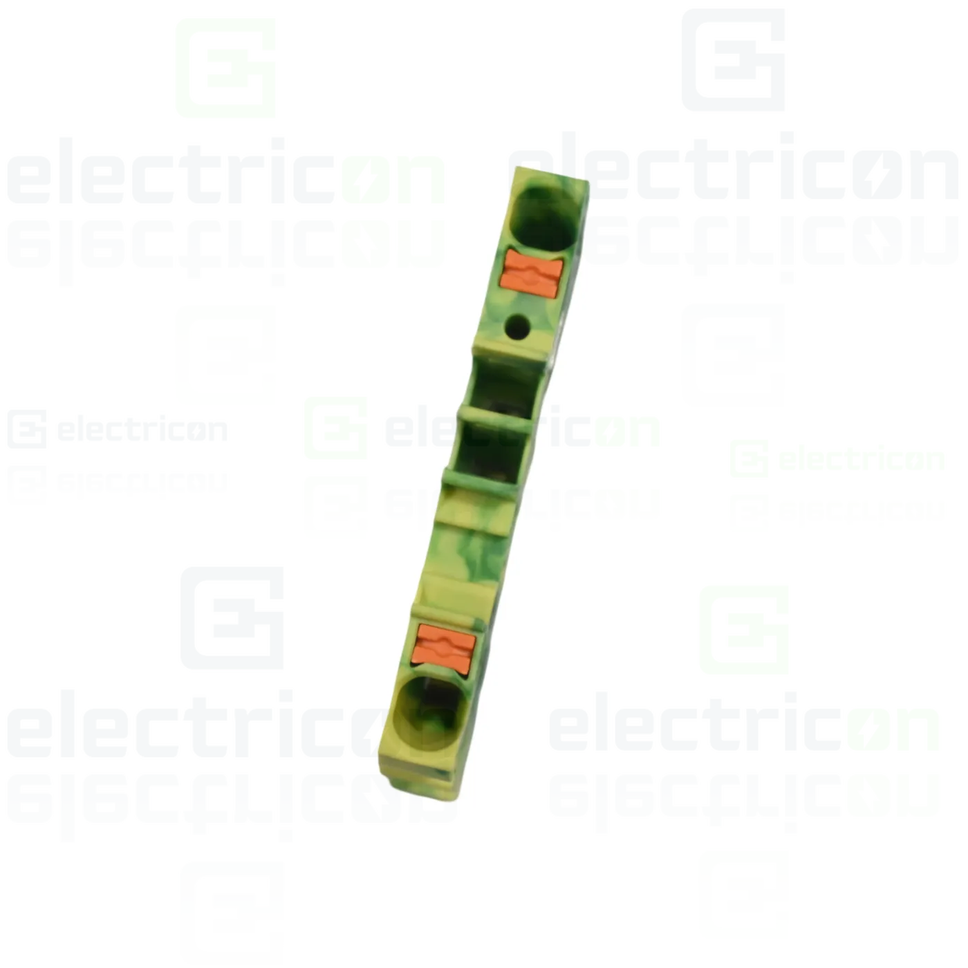 Clema șir, de trecere, împământare, 2 conexiuni, 4 mm²,galben-verde, TopJobs Push-In, Wago, 2204-1207 [2]