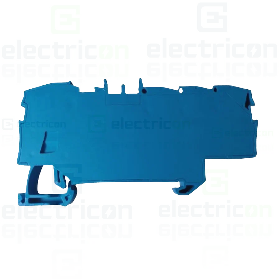 Clema sir derivatie 1×6 mm², 6×1,5 mm², albastru, cu capac, Wago, 2006-8034 [1]