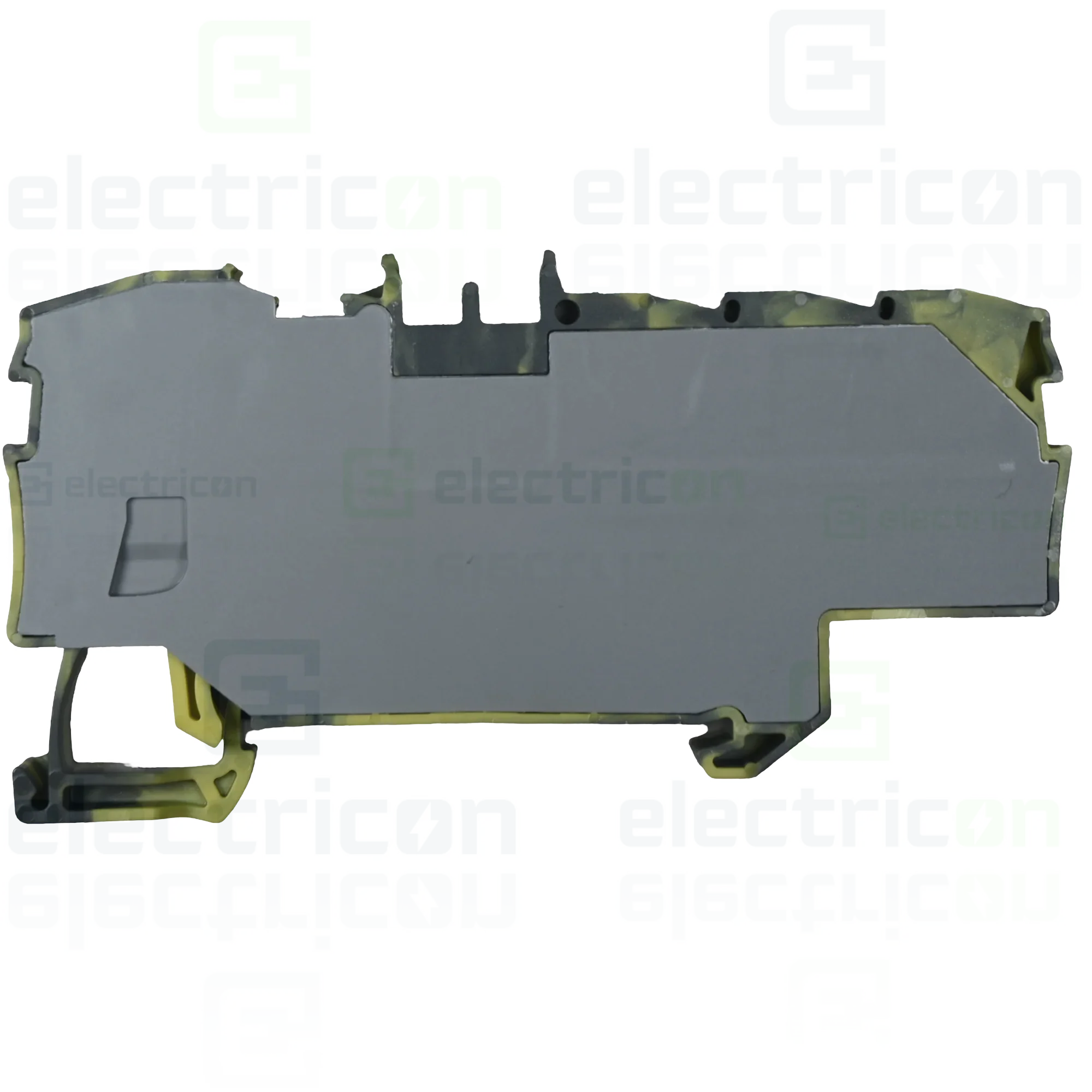 Cleme sir - Clema sir derivatie 1×6 mm², 6×1,5 mm². cu capac gri-galben, Wago, 2006-8031/000-053