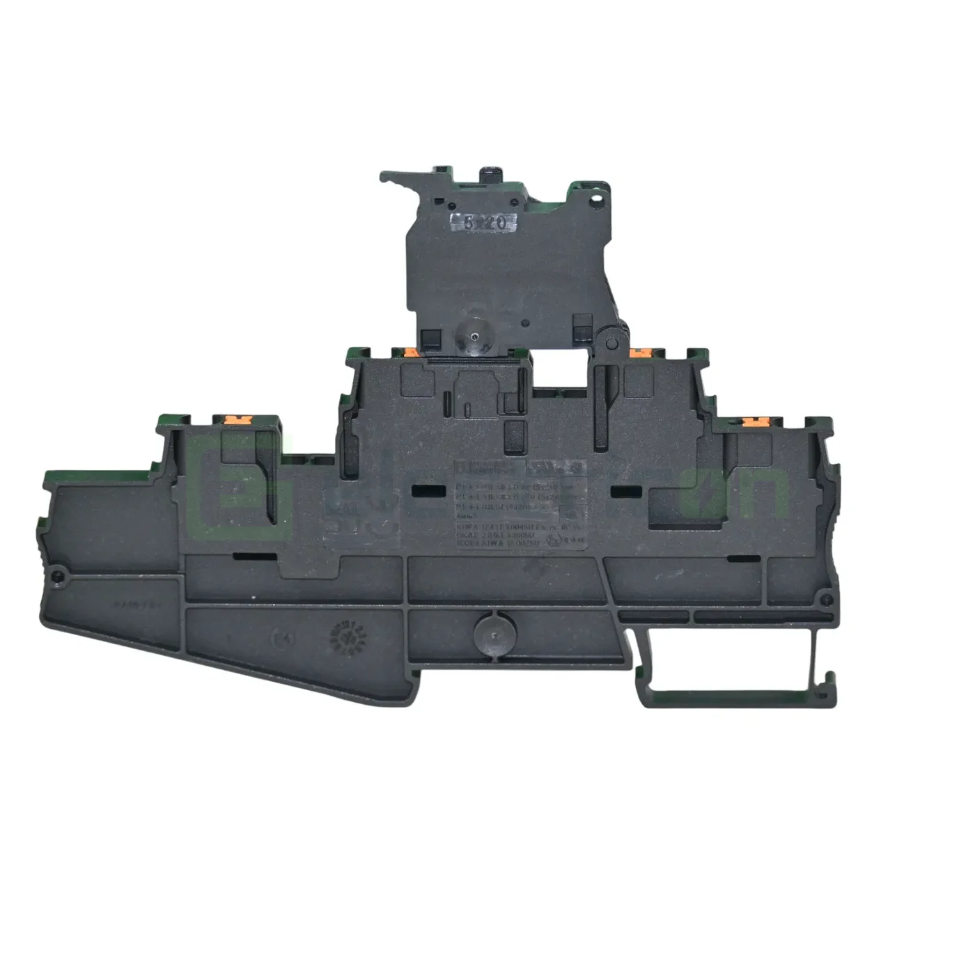 Clemă suport pentru siguranțe 5x20, 500V/28A, clemă șir cu 3 etaje și 4 conexiuni, PT 4-L/HEXI (5x20), negru, Phoenix Contact,3002608 [1]