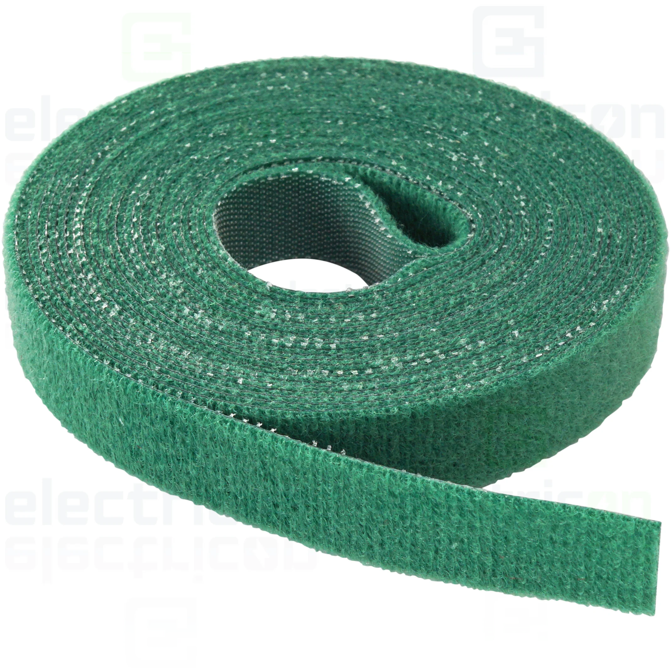 Accesorii cabluri - Colier velcro Schrack 16mm 4m verde organizare