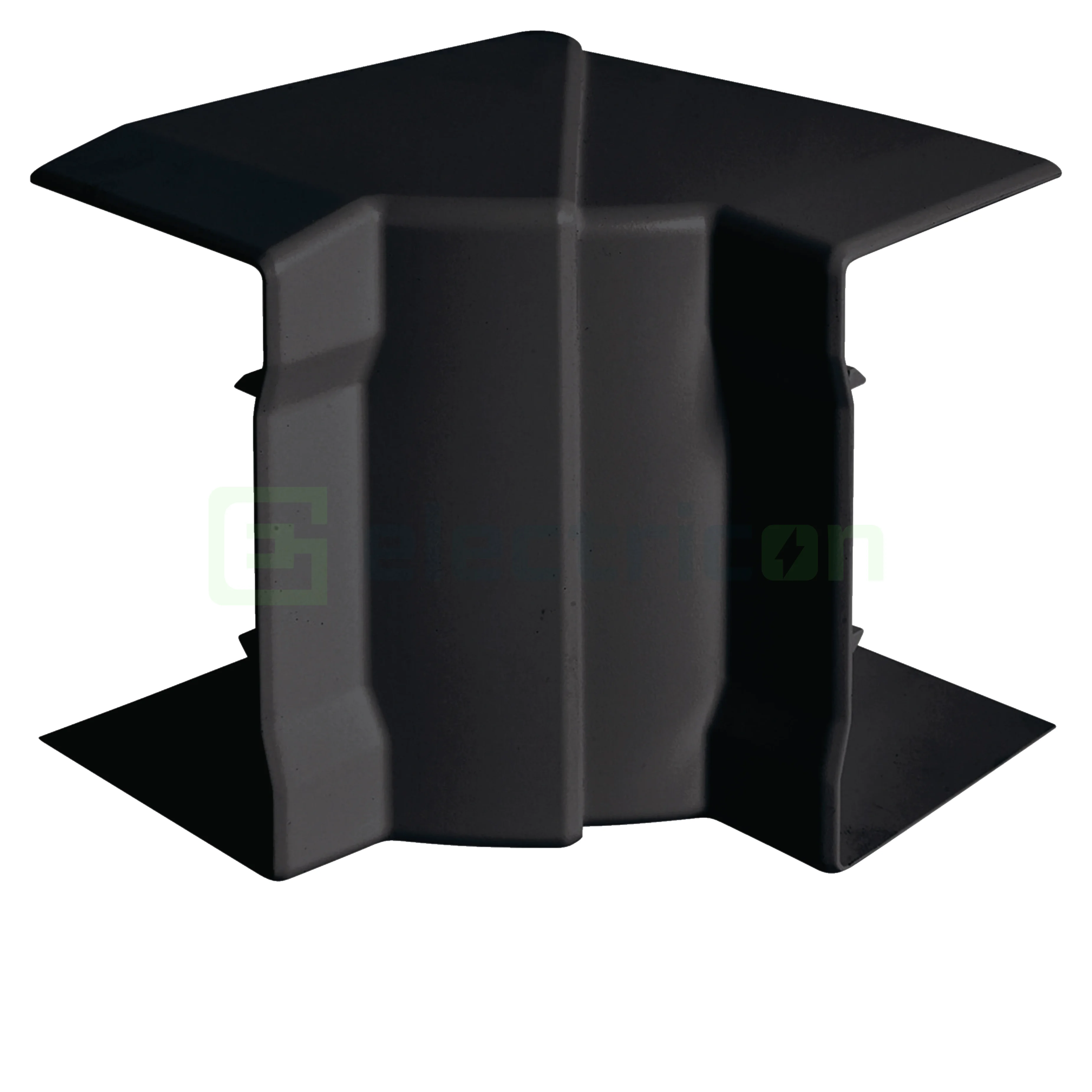 Canal Cablu - Colț interior Tehalit, GBD50085, PVC, 56x85, RAL9011, Hager, GBD5008549011