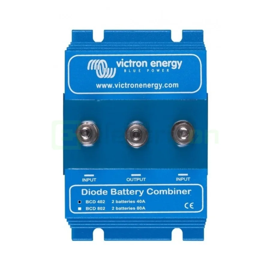 Accesorii baterii solare - Combinator de baterii cu diode Victron Energy BDC 402 pentru 2 baterii 40A