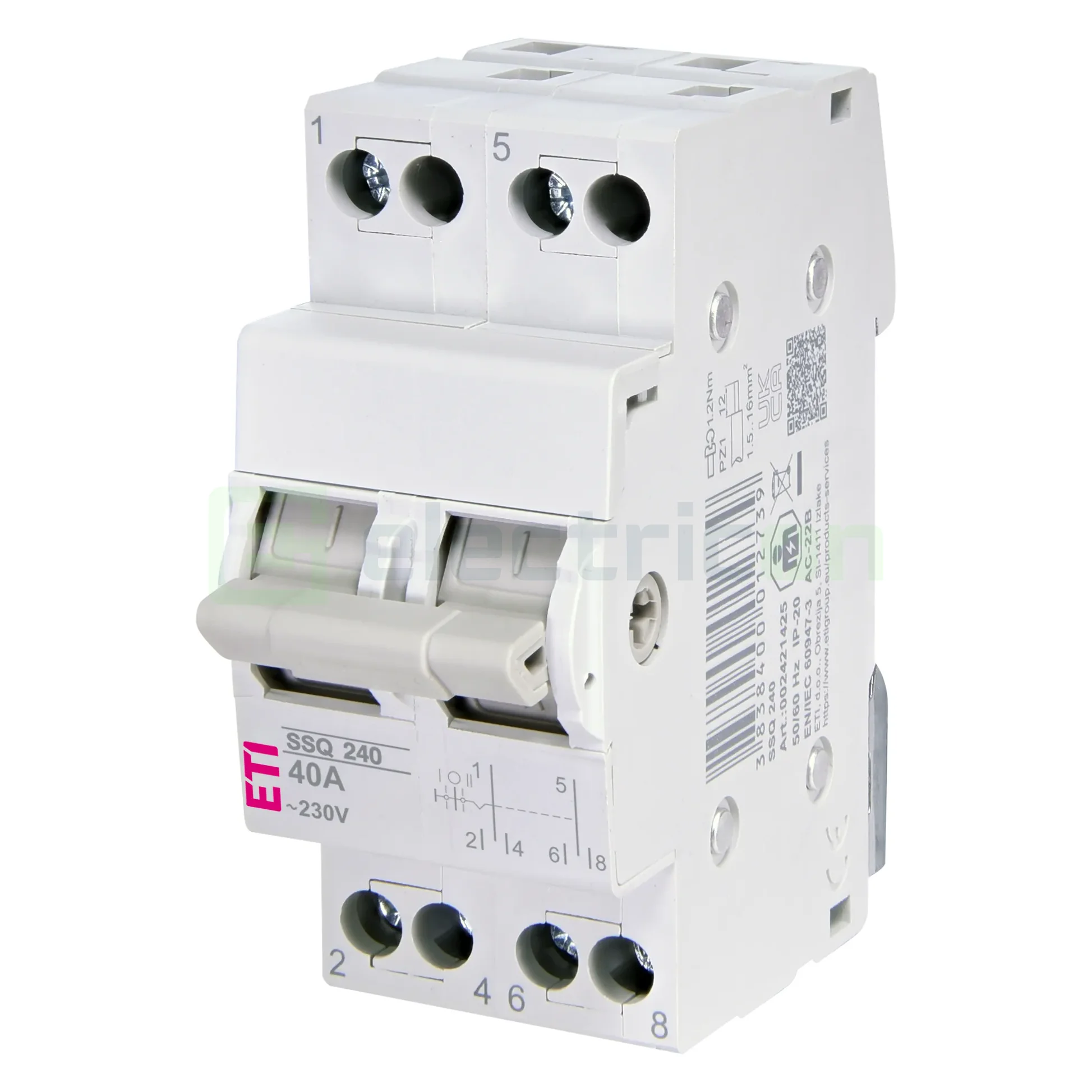 Separatori & comutatori - Comutator cu 3 pozitii, 2P