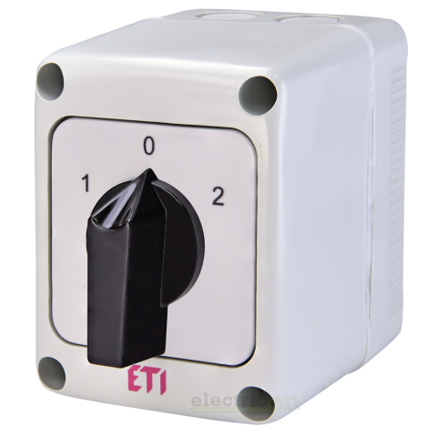 Separatori & comutatori - Comutator cu came rotative, 16A, 3P, I-0-II, IP65