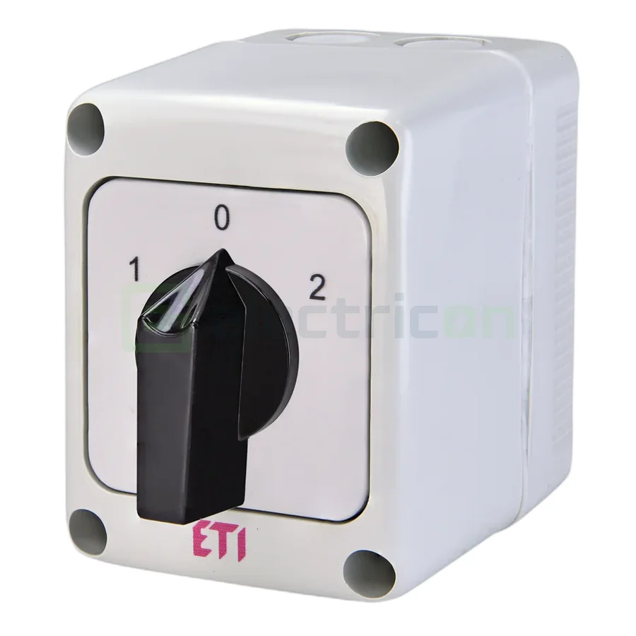 Separatori & comutatori - Comutator cu came rotative, 16A, 3P, I-0-II, IP65