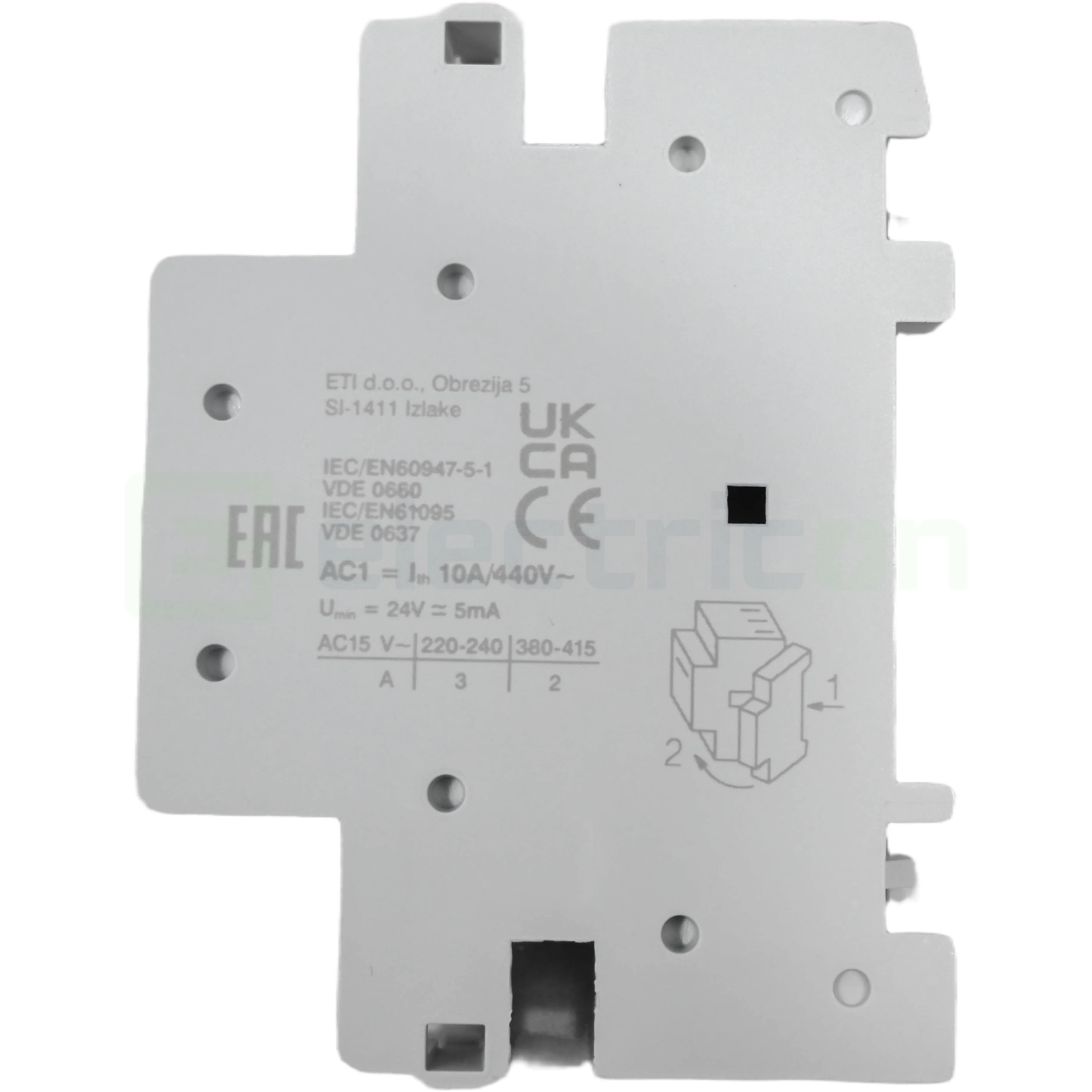 Contact auxiliar RH11 ETI montaj lateral pentru contactor [4]