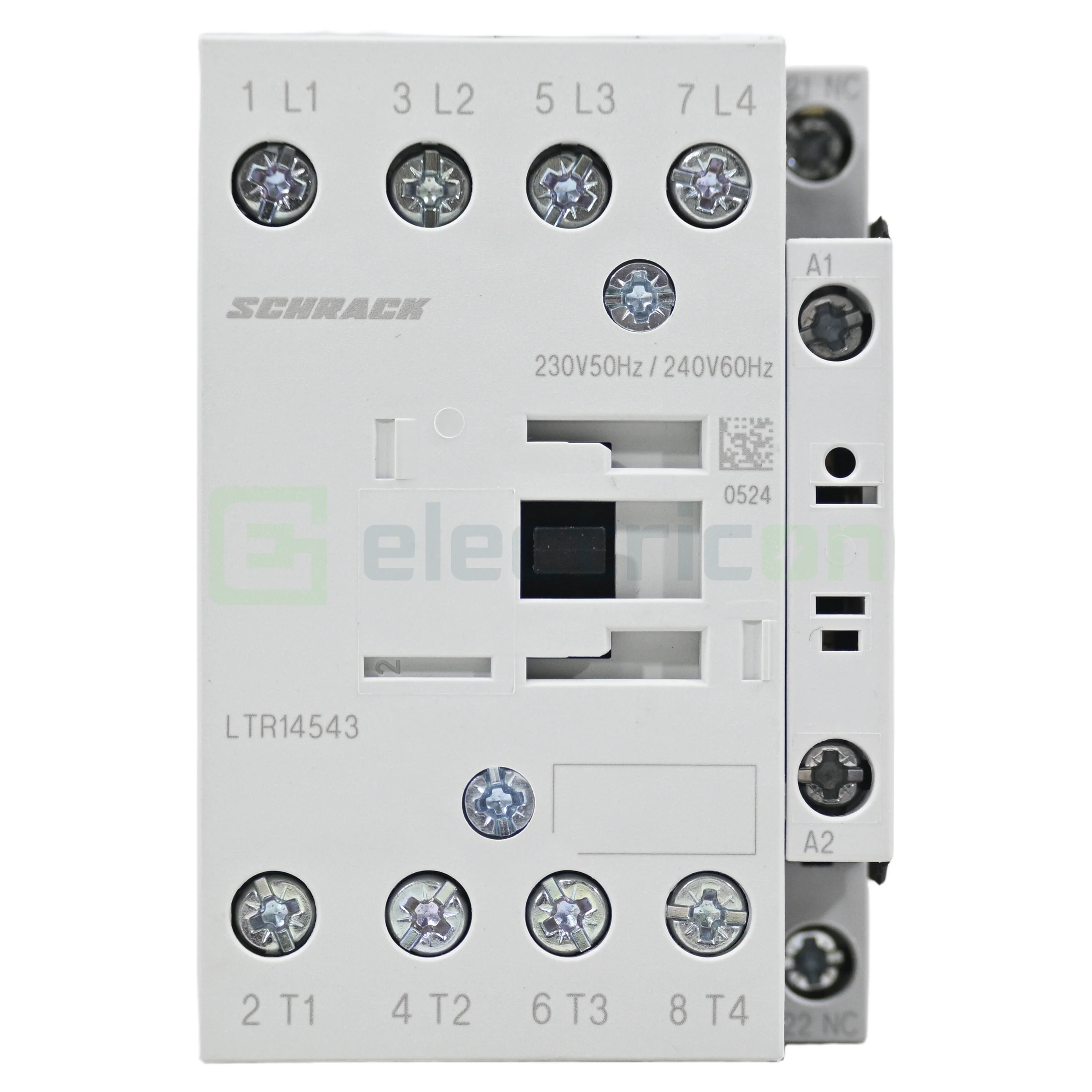 Contactor 24VDC 45A AC-1 3P Schrack LTR14543