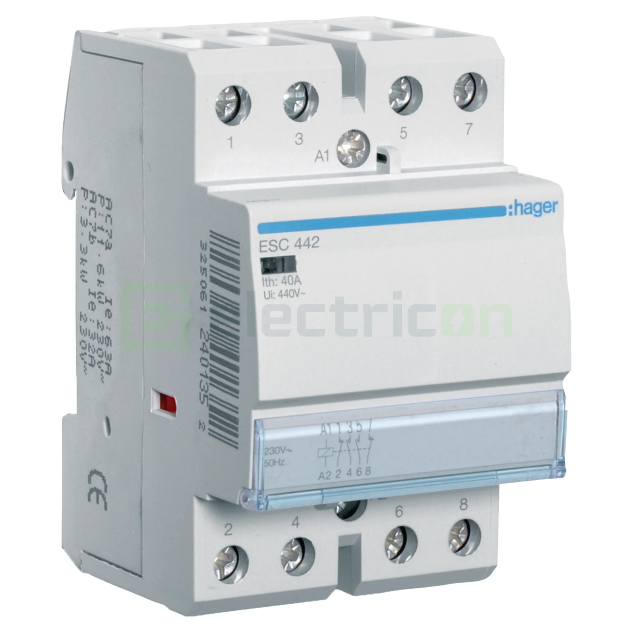 Contactori - Contactor, 40A, 2ND/2NI, 230V