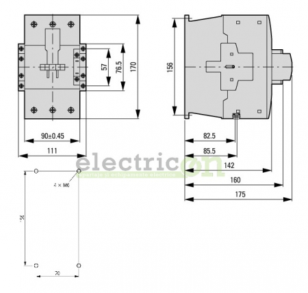Contactor ALEA II 75kW/400V, bobina la 230Vca [2]