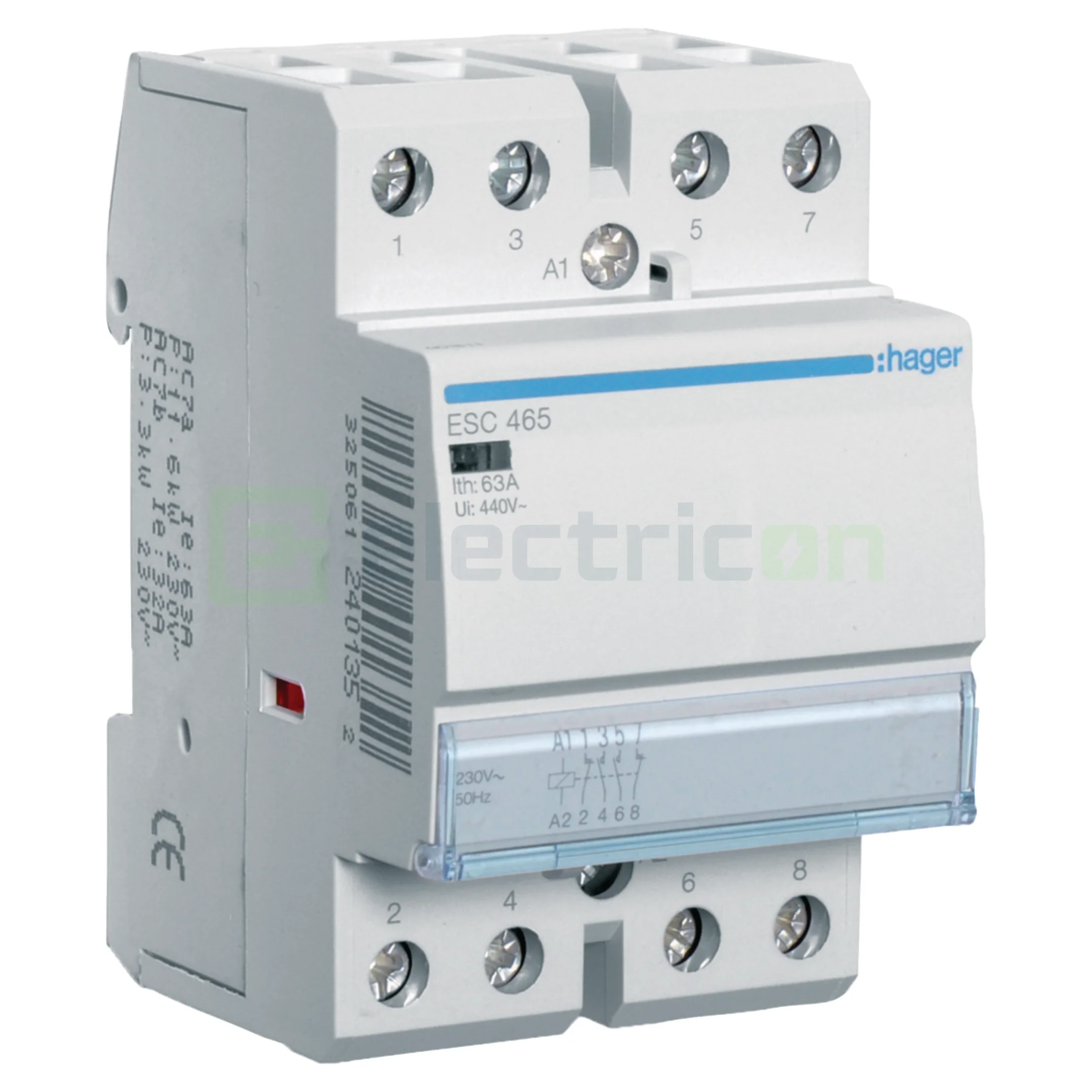 Contactori - Contactor, 63A, 2ND/2NI, 230V