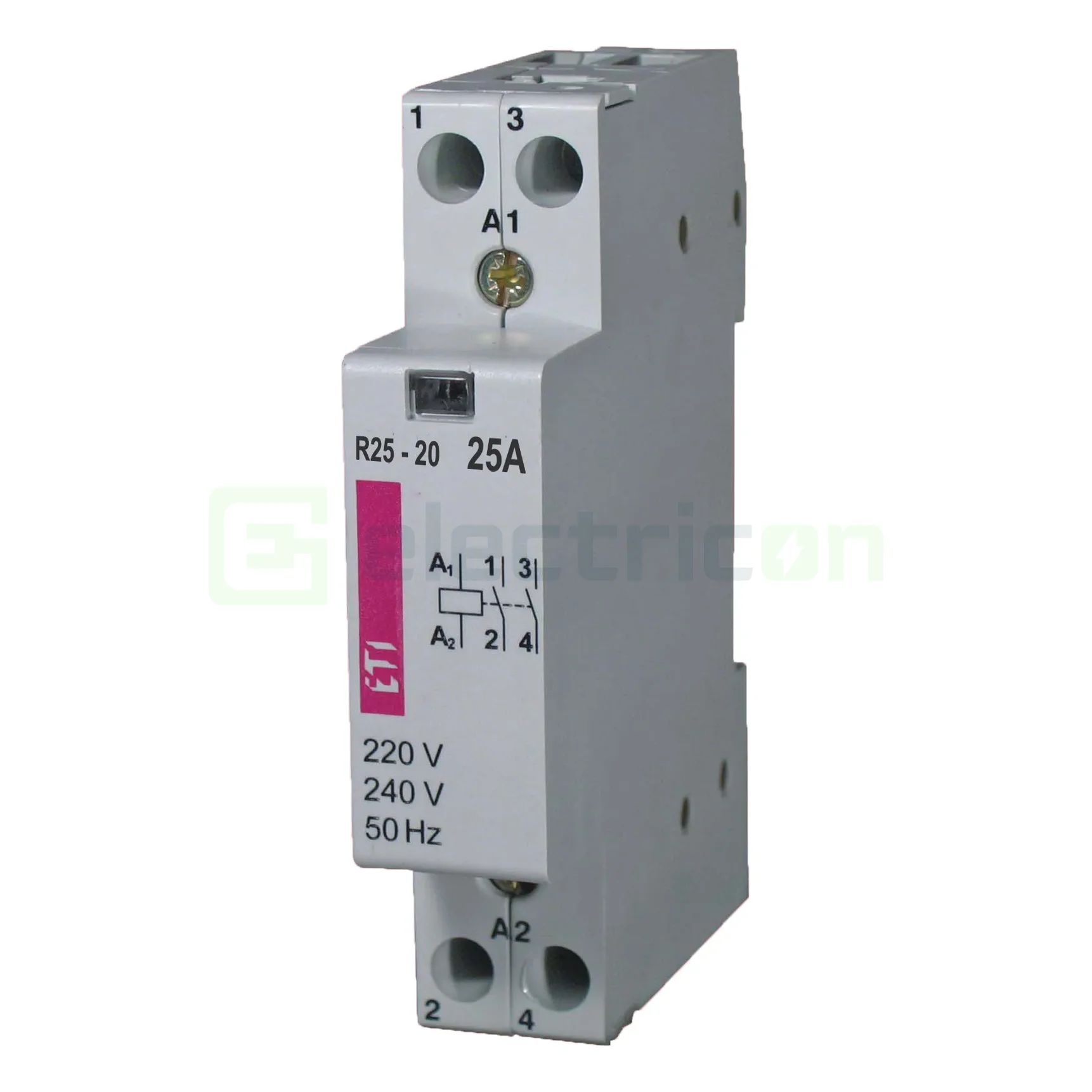 Contactori - Contactor modular 1M 25A
