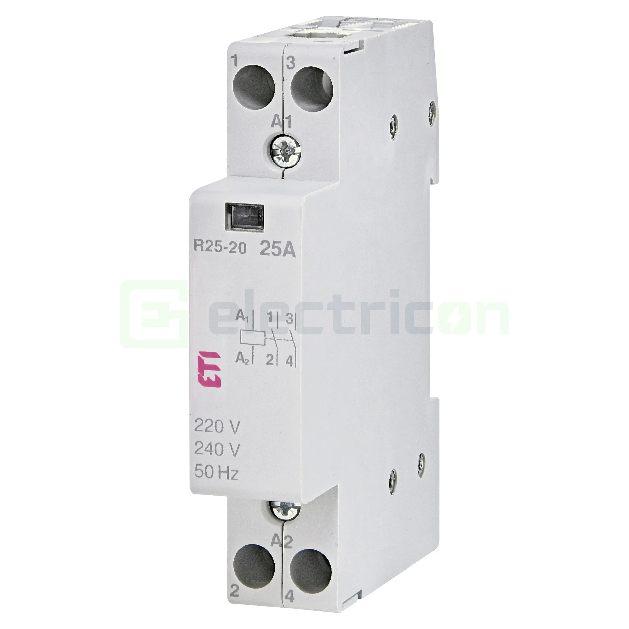 Contactori - Contactor modular 2P, 1 module,25A