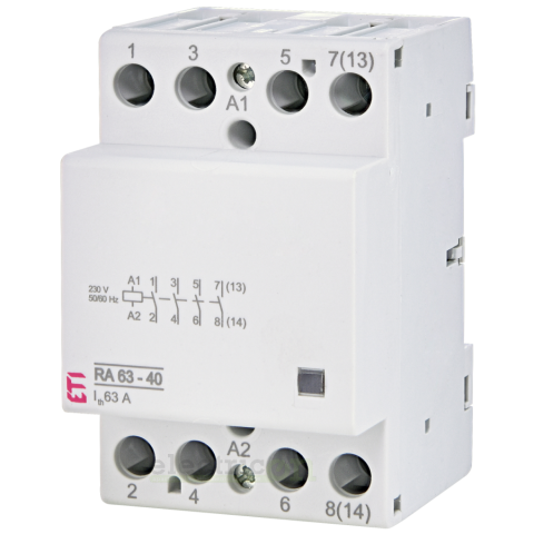 Contactori - Contactor modular 4P, 3 module 63A