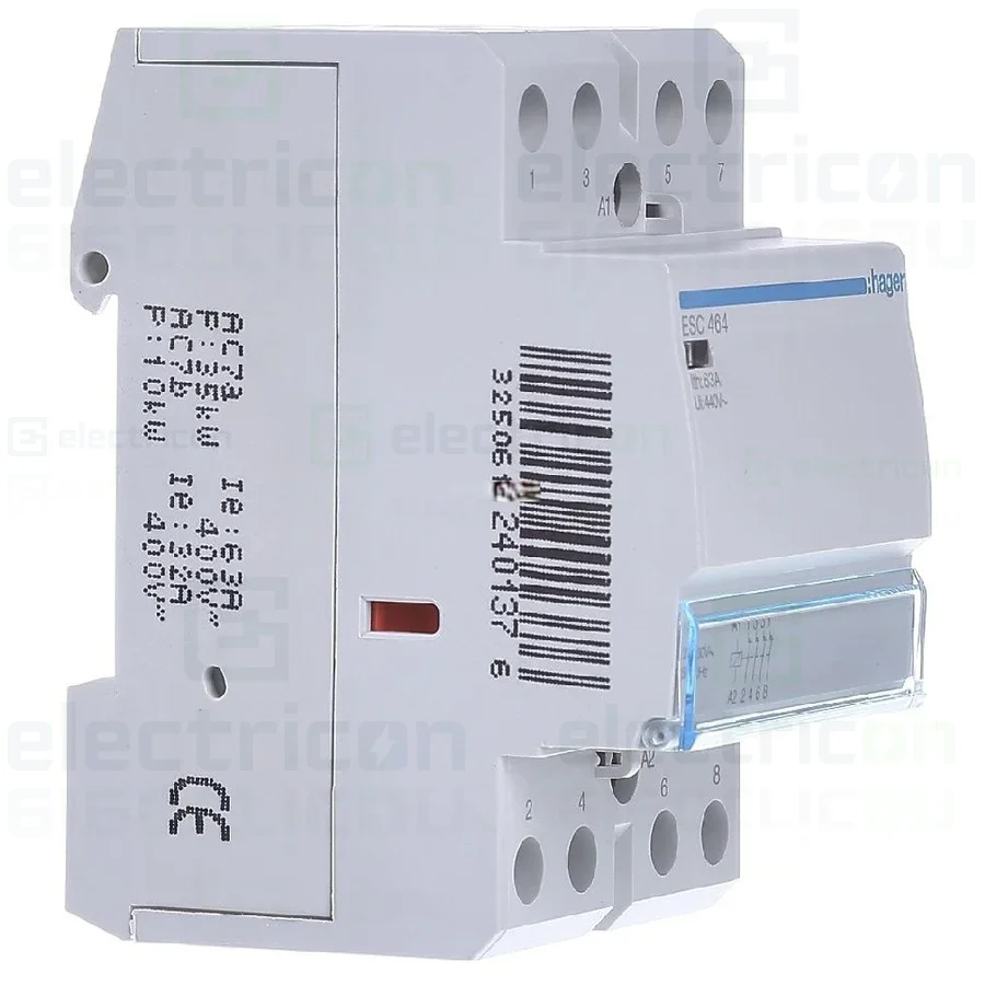 Contactor modular 63A, 4NI, 230V, Hager, ESC464 [1]