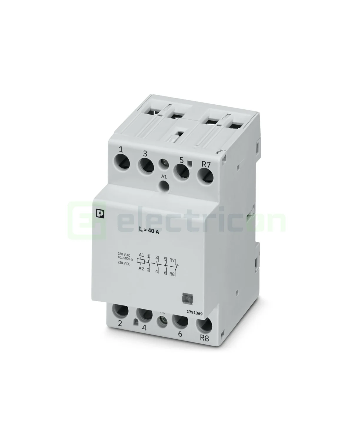 Contactori - Contactor modular silențios 2P 40A 3NO 1NC Phoenix Contact 1791369