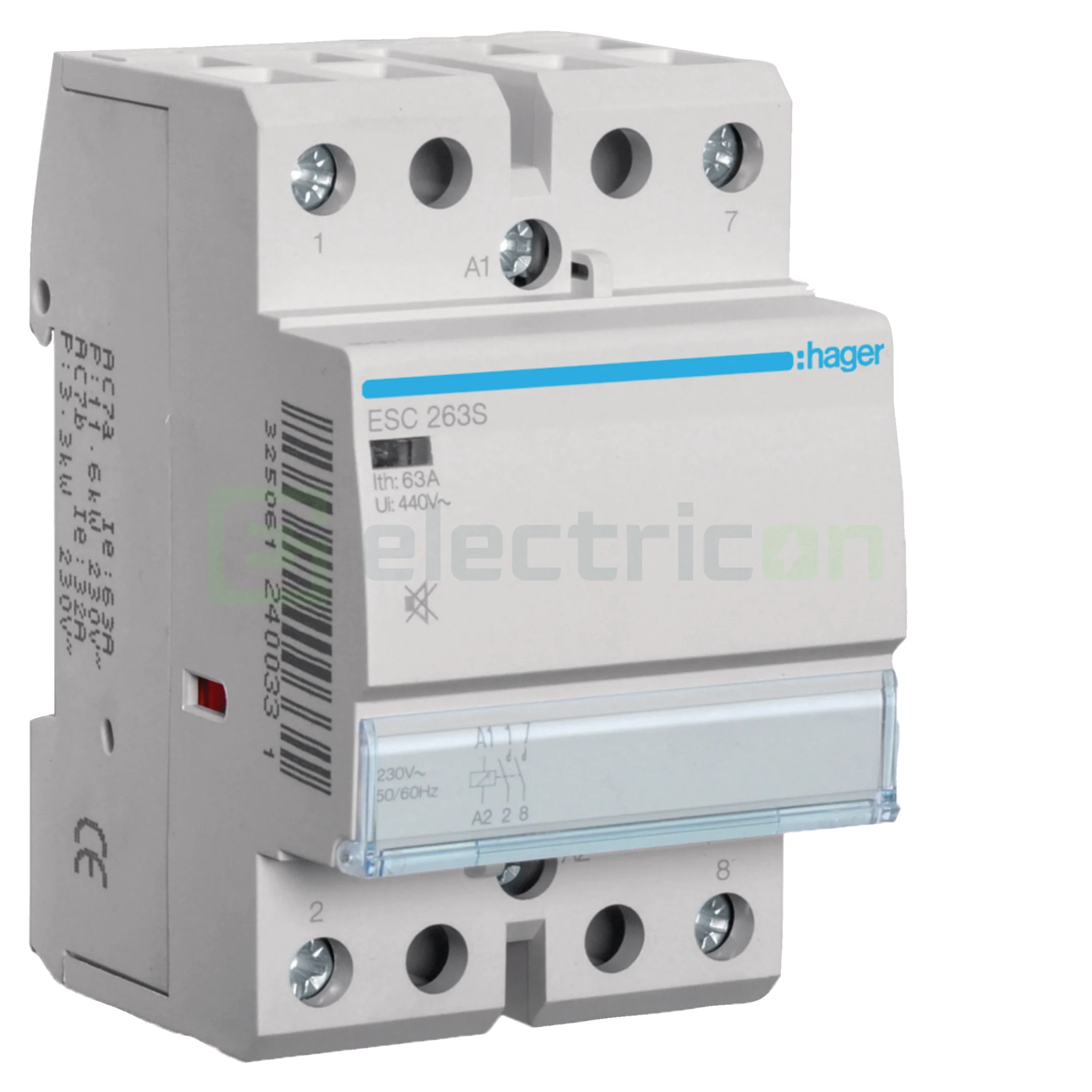 Contactori, Relee, Contoare & Surse - Contactor silentios, 63A, 2ND, 230V