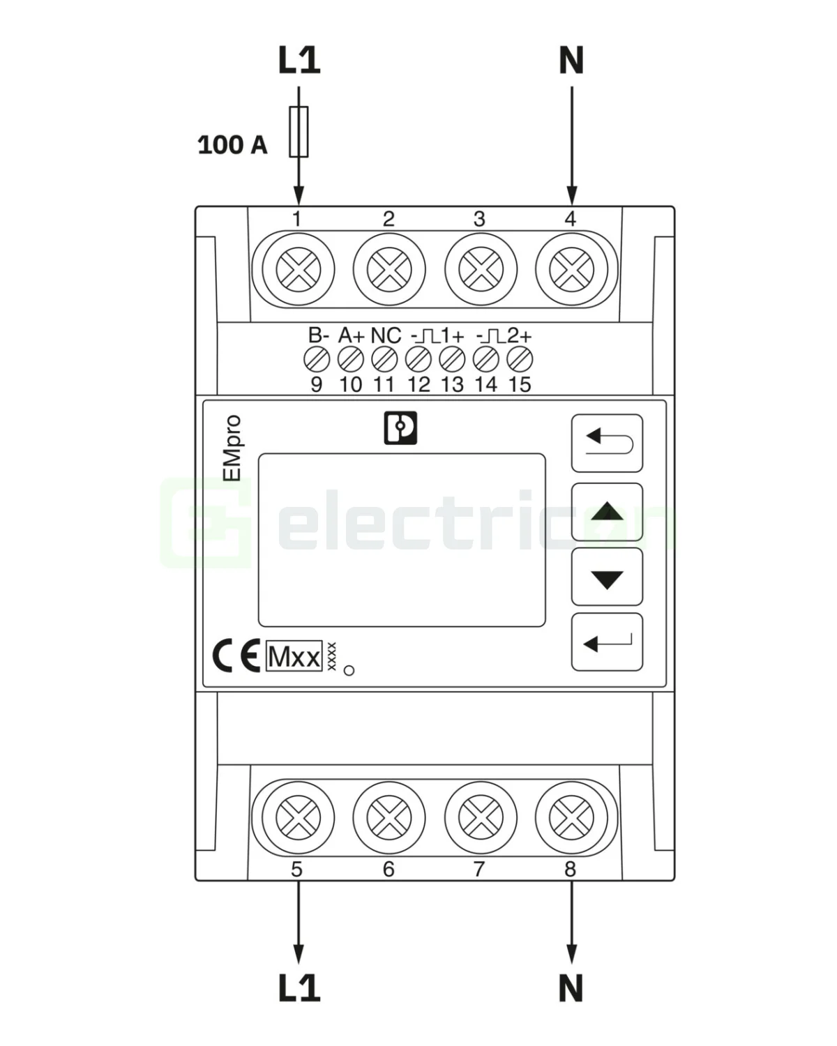Contor energie trifazat 100A Modbus EEM-XM357 Phoenix Contact 1674511 [1]