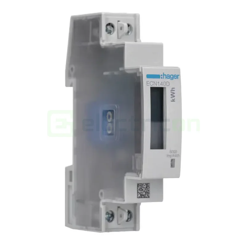 Contoare - Contor energie electrică monofazat cu măsurare directă, 40A, 1M, digital, Hager, ECN140D