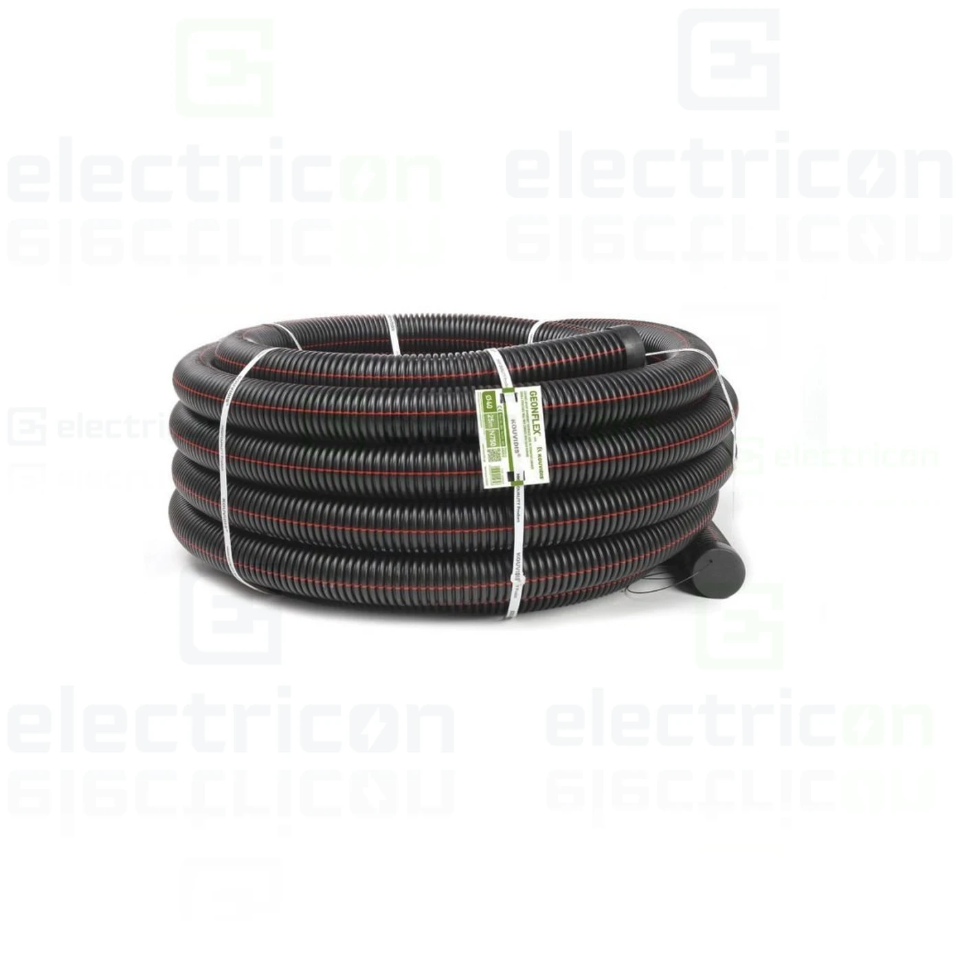 Tub copex ecranat Kouvidis GEONFLEX ISR, Ø110mm, pentru magistrale de cabluri în infrastructură [3]