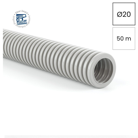 Copex tub flexibil Kouvidis Conflex ISR 20mm 1250N UV rezistent 50m 2041020