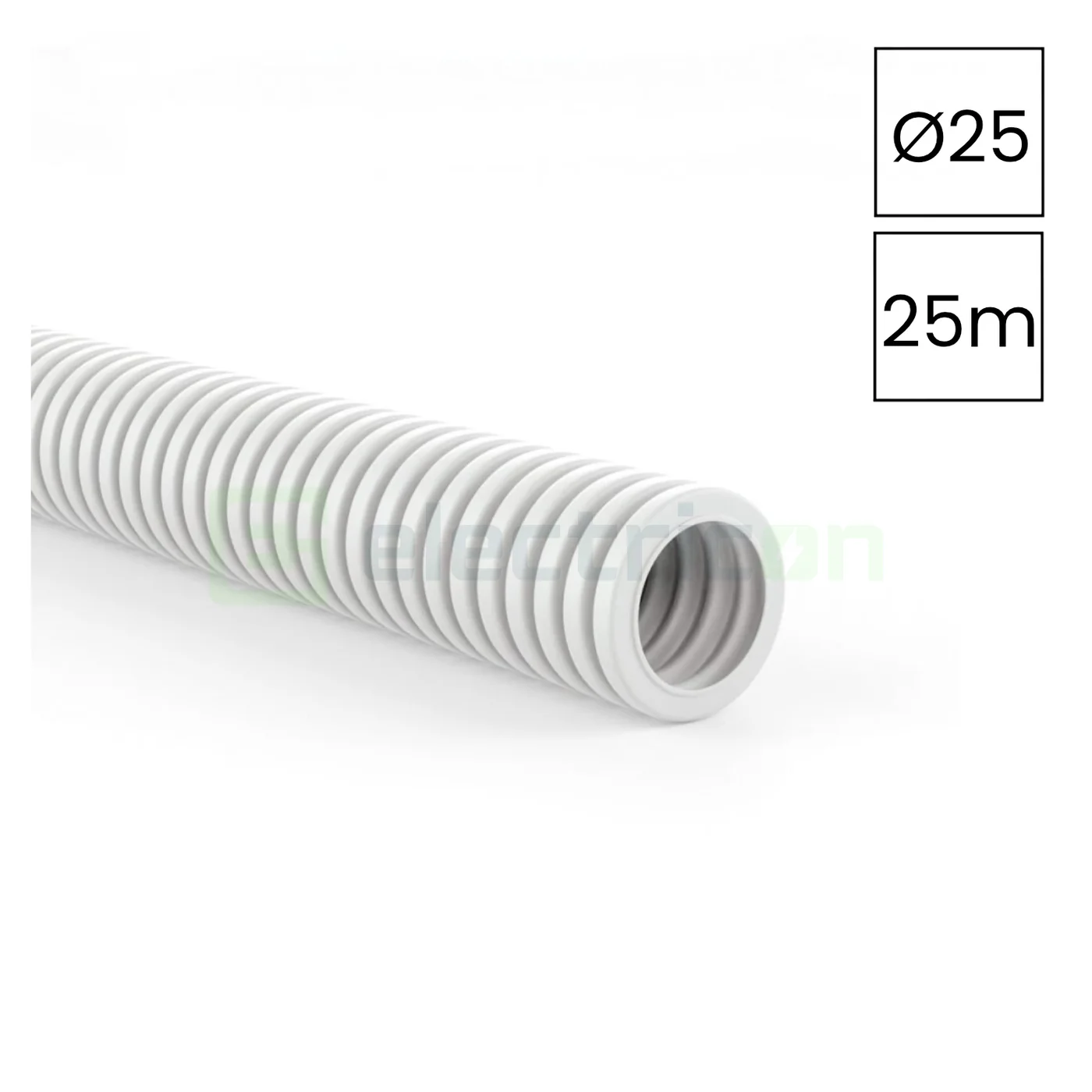 Copex tub flexbil - Copex tub flexibil Kouvidis MEDIFLEX AM Ø25mm 750N alb antimicrobian rola 25m 2044125