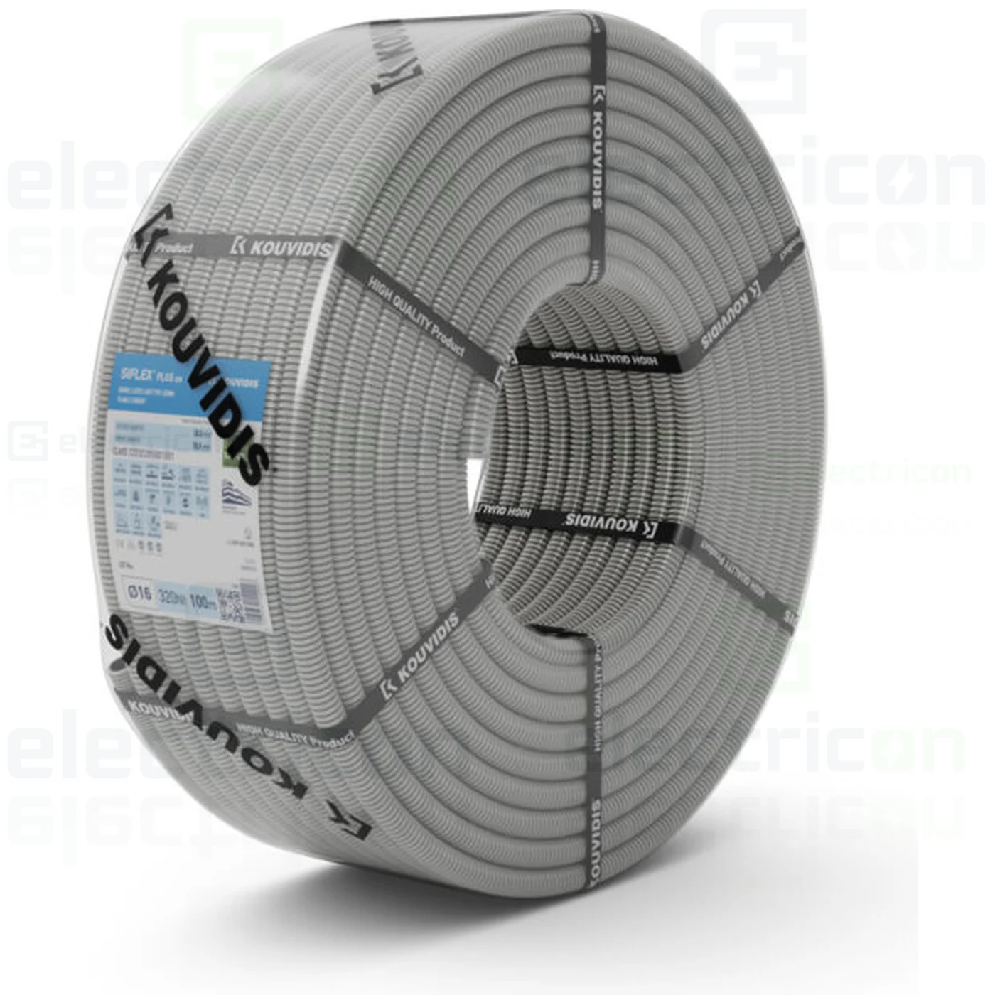 Copex tub protecție flexibil gri 16mm 320N rolă 100m SIFLEX PLUS [1]