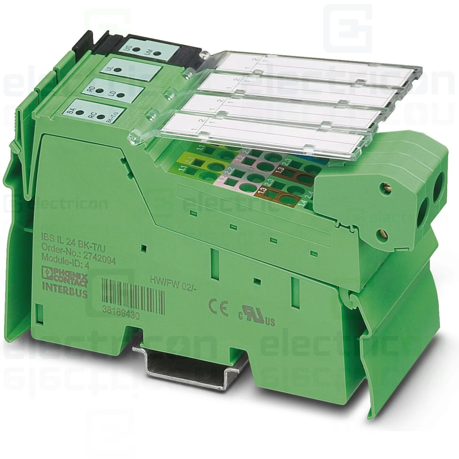 Relee, PLC & soluții de automatizare - Cuplaj magistrală INTERBUS 500kbps IP20 Phoenix Contact 2861580