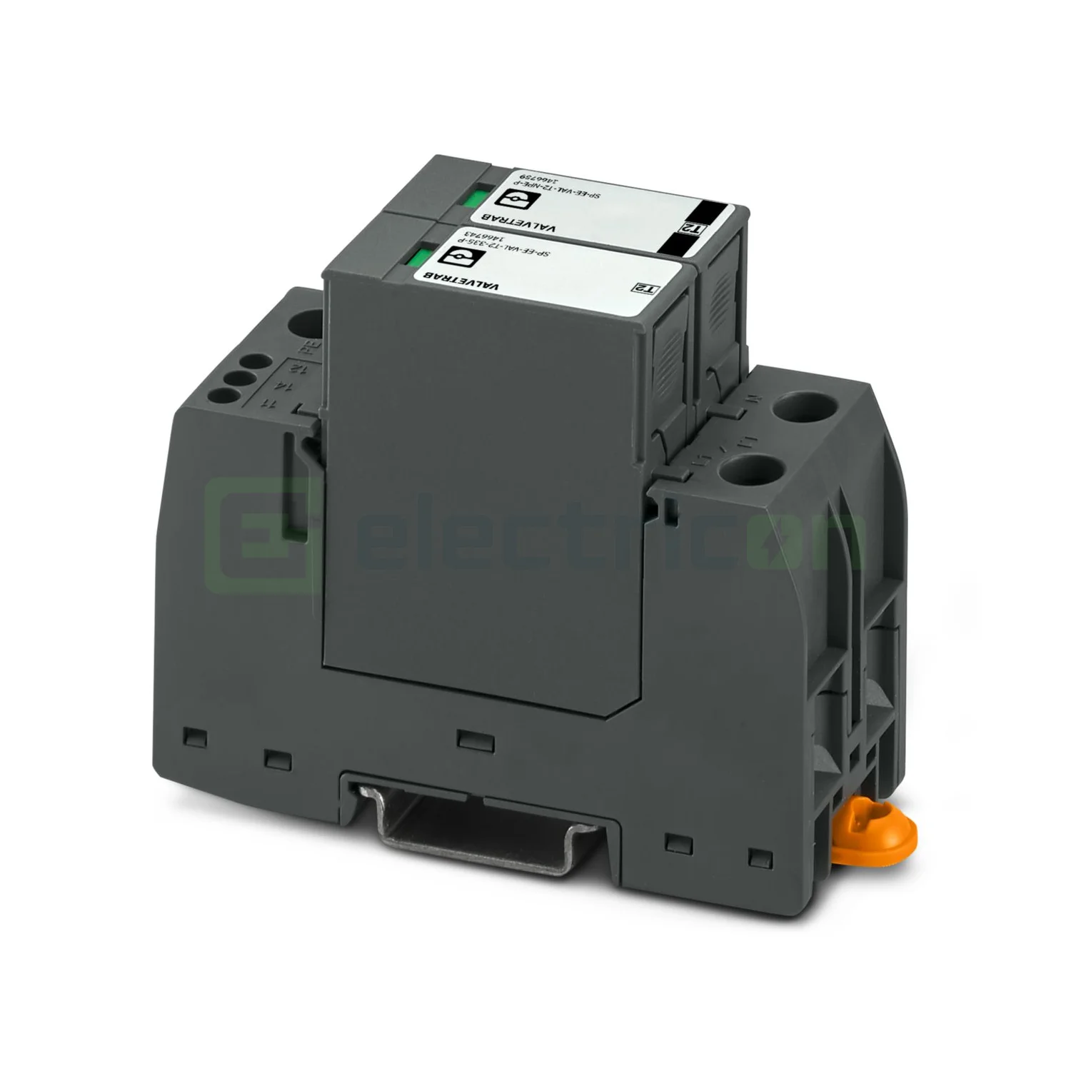 Descărcătoare de supratensiune (SPD) - Descărcător Phoenix Contact 1466738 SP-EE-VAL-T2-335-1+1-UT monofazat tip 2 335V AC L1/N/PE plug-in modular