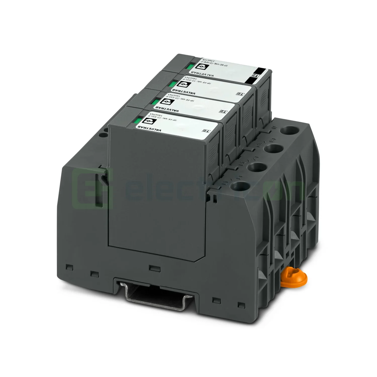 Descărcătoare de supratensiune (SPD) - Descărcător Phoenix Contact 1466741 SP-EE-VAL-T2-335-3+1-UT trifazat tip 2 335V AC L1/L2/L3/N/PE plug-in modular