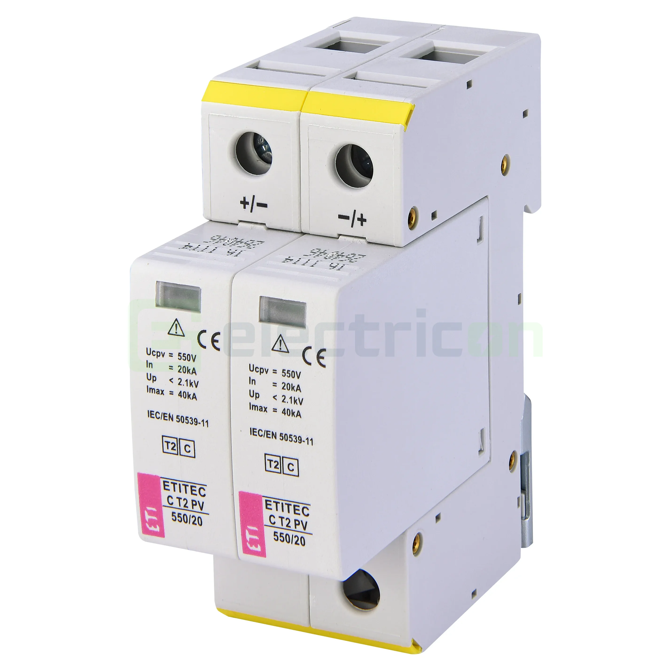 Descărcătoare de supratensiune (SPD) - eti-spd-fotovoltaic-550v