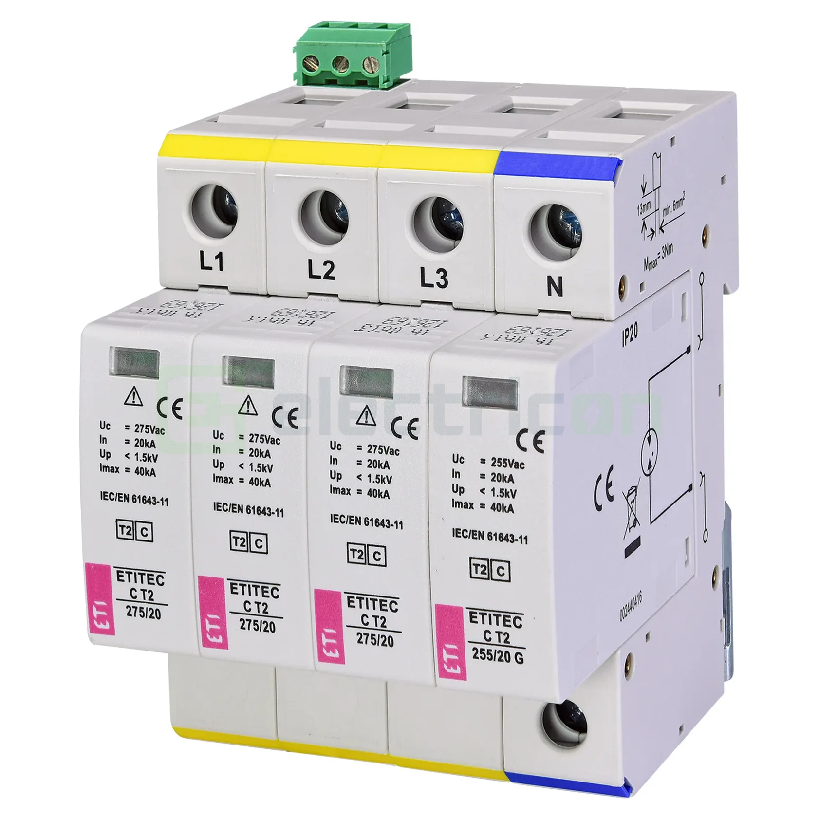 Descărcătoare de supratensiune (SPD) - 002440404