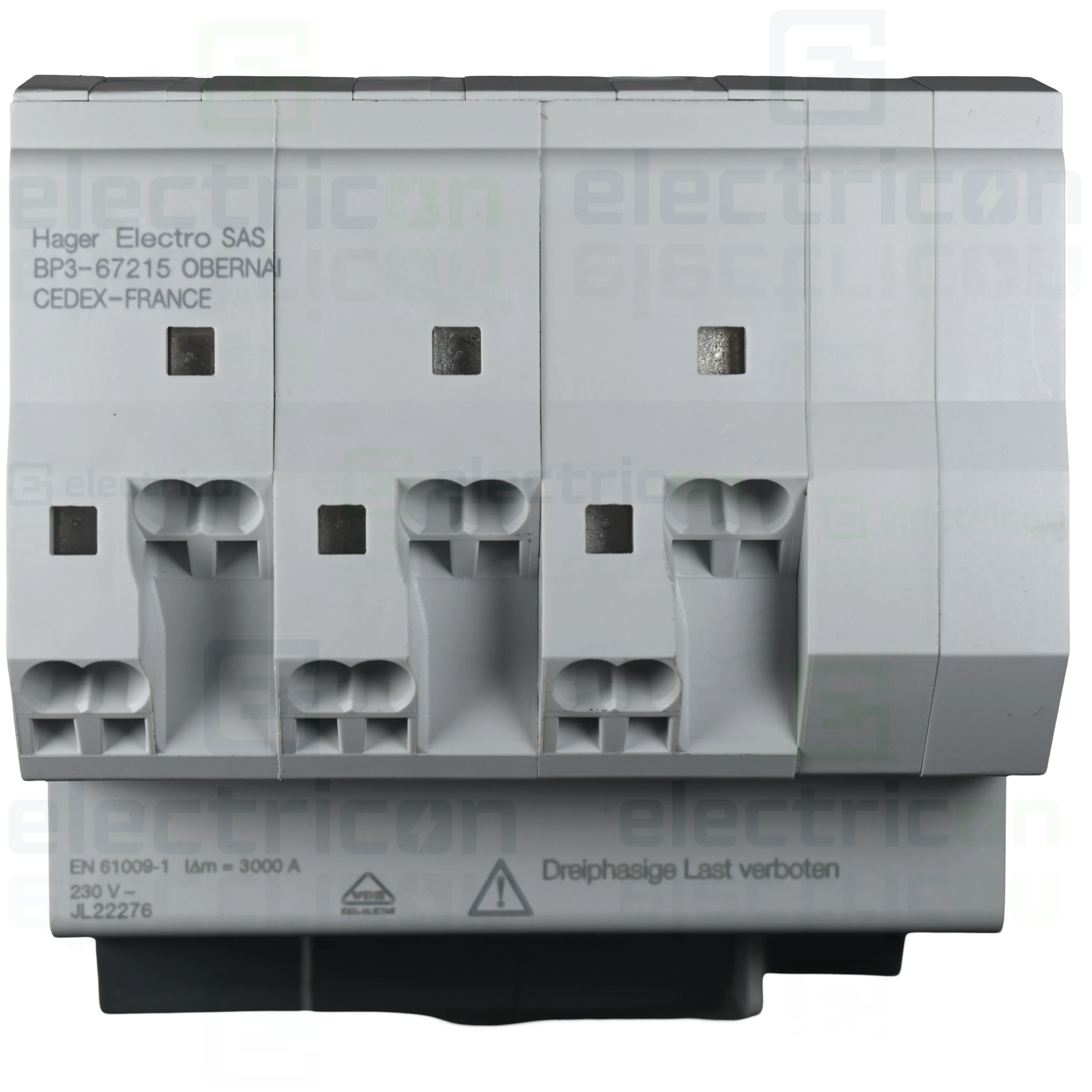 Disjunctor diferential 10A/30mA Hager - ADZ360D [4]