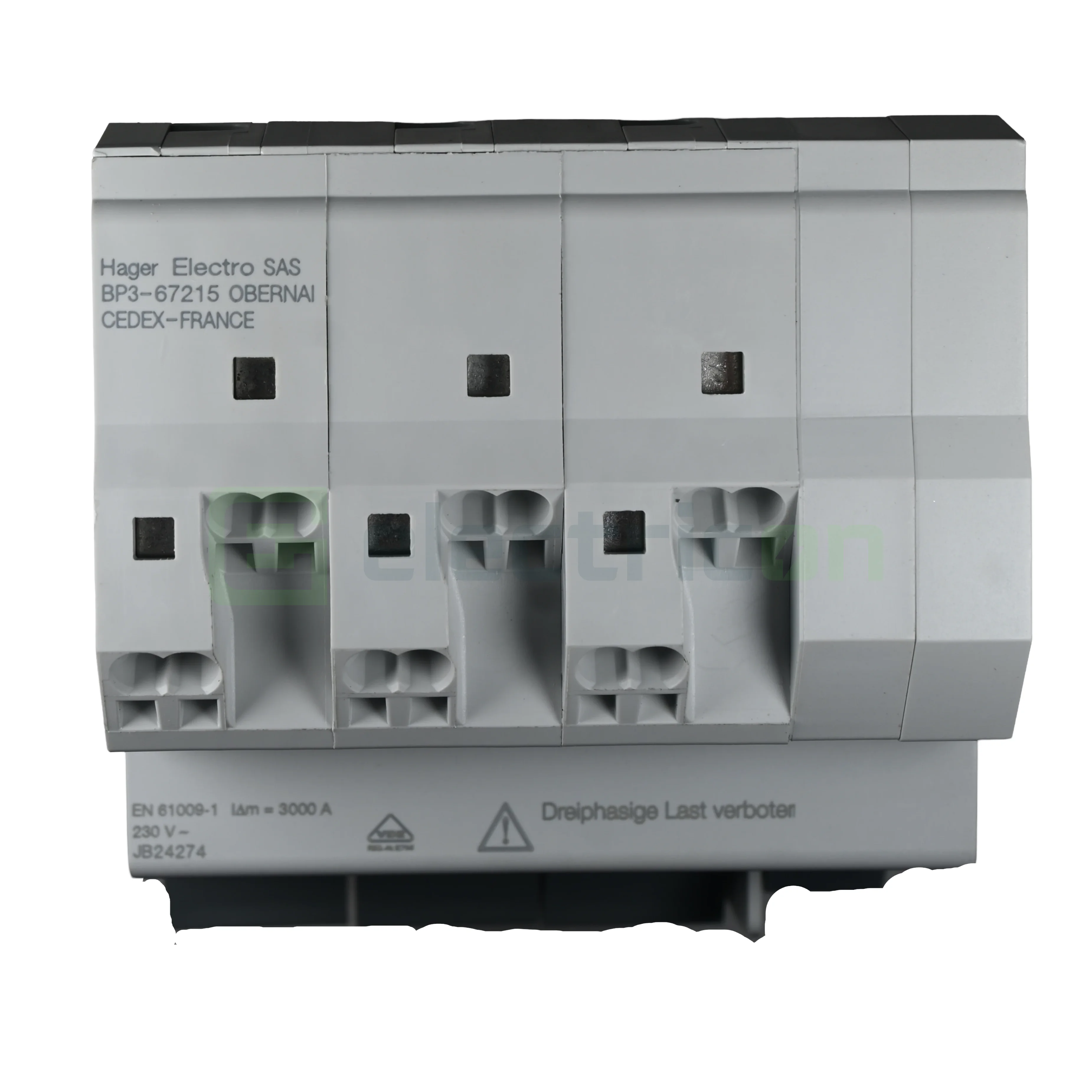 Disjunctor diferential 13A/30mA Hager - ADZ363D [1]