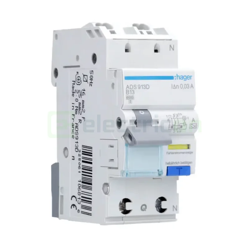 Siguranta RCBO 13A/30mA Schrack - ADS913D