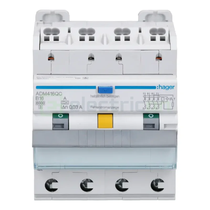 Siguranta RCBO /30mA Hager - ADM416QC [1]