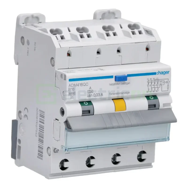 Siguranta RCBO 16A/30mA Schrack - ADM416C